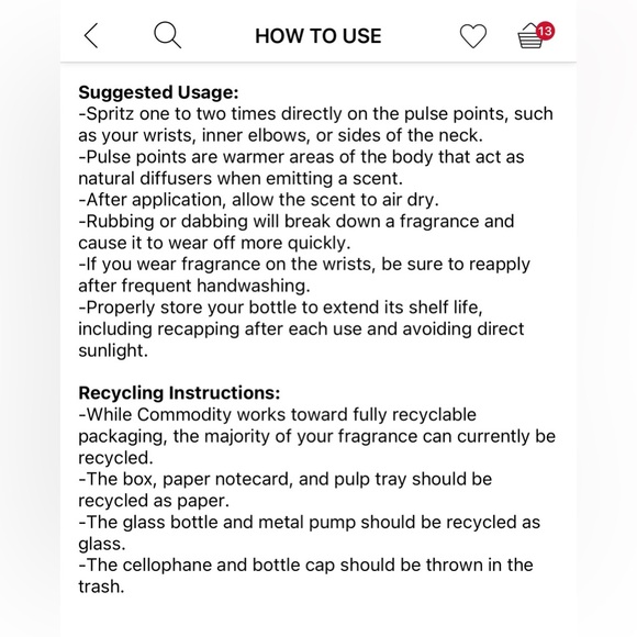 COMMODITY JUICE SCENT - BRAND NEW sealed in the box! - Picture 9 of 11